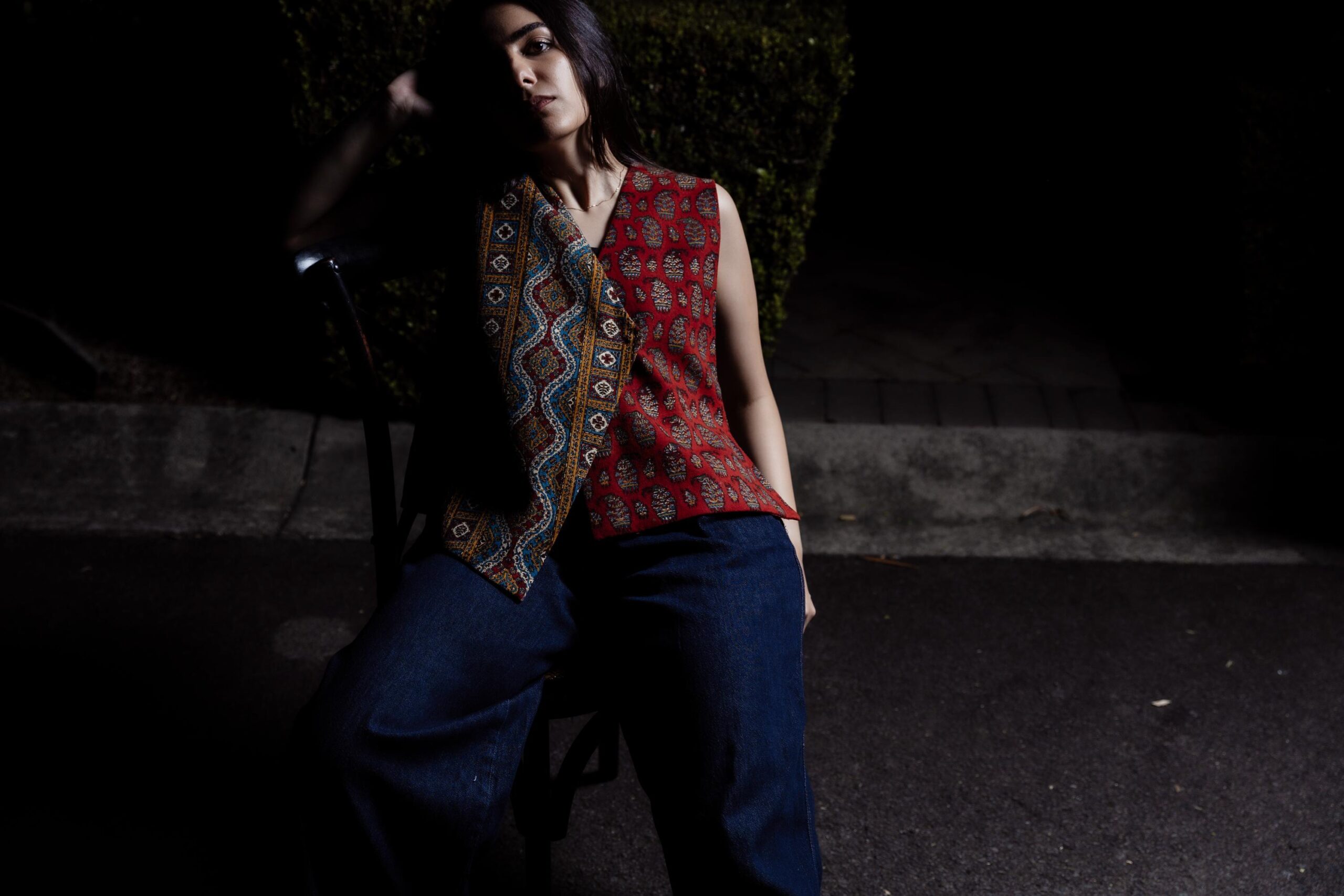 Wrapped Kaf Lapi Waistcoat - Image 6