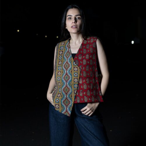 Wrapped Kaf Lapi Waistcoat