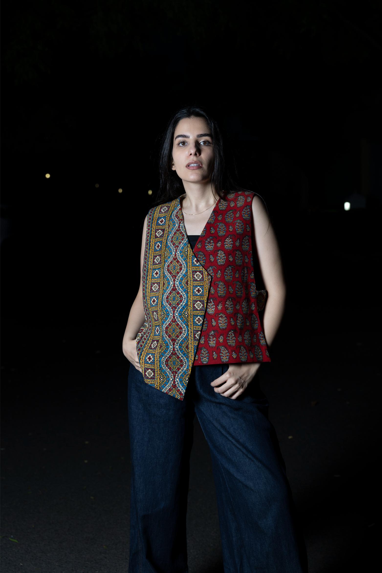 Wrapped Kaf Lapi Waistcoat